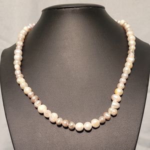 Pearl Necklace Non-Round Pearl Real Unique Natural Shape Baroque Imperfection